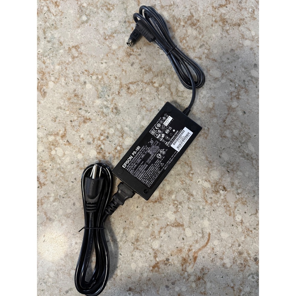 Epson PS-180 AC Adapter M159E 24V 2.1A Power Supply for TM‎ Series Printers